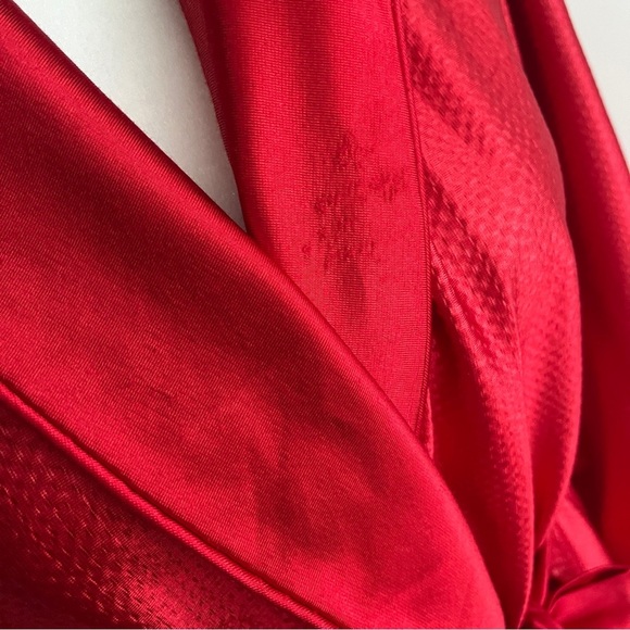 Van Raalte Vintage 60s Robe Cover Gown Silky Dacron Polyester Sz M *M11 - Picture 6 of 9